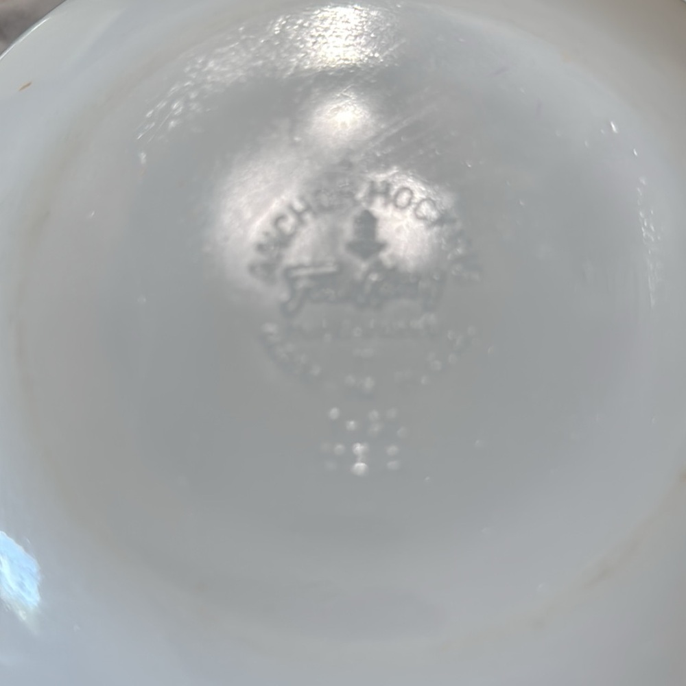 Anchor Hocking Fire King 1 Quart #436‎ Blue Cornflower Casserole Dish  Vintage - Picture 10 of 11